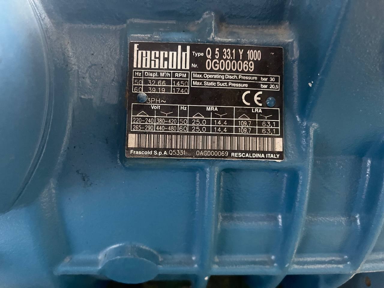Компресор Frascold Q5 33.1Y